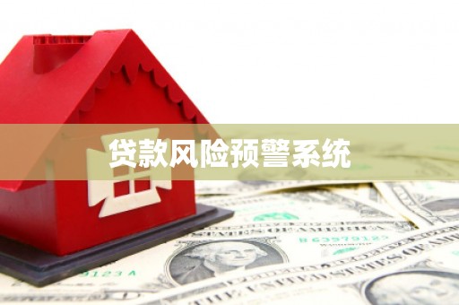 丹徒贷款风险预警系统