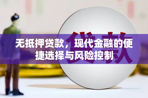 丹徒无抵押贷款，现代金融的便捷选择与风险控制