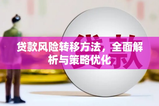 丹徒贷款风险转移方法，全面解析与策略优化