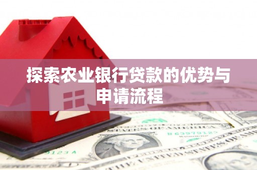 丹徒探索农业银行贷款的优势与申请流程
