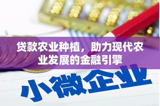 丹徒贷款农业种植，助力现代农业发展的金融引擎