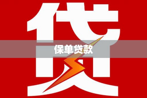 丹徒保单贷款