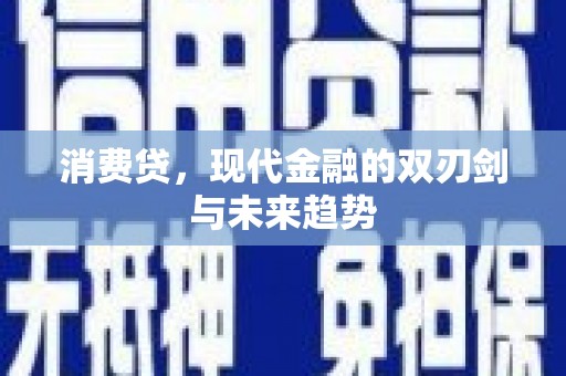 丹徒消费贷，现代金融的双刃剑与未来趋势