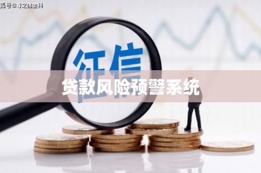 丹徒贷款风险预警系统