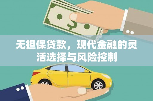 丹徒无担保贷款，现代金融的灵活选择与风险控制
