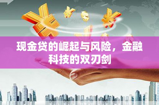 丹徒现金贷的崛起与风险，金融科技的双刃剑