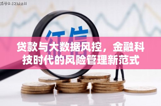 丹徒贷款与大数据风控，金融科技时代的风险管理新范式