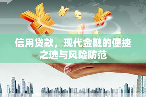 丹徒信用贷款，现代金融的便捷之选与风险防范
