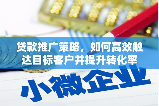 丹徒贷款推广策略，如何高效触达目标客户并提升转化率