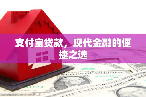 丹徒支付宝贷款，现代金融的便捷之选