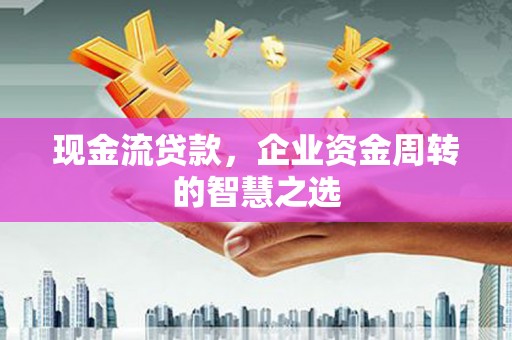 丹徒现金流贷款，企业资金周转的智慧之选