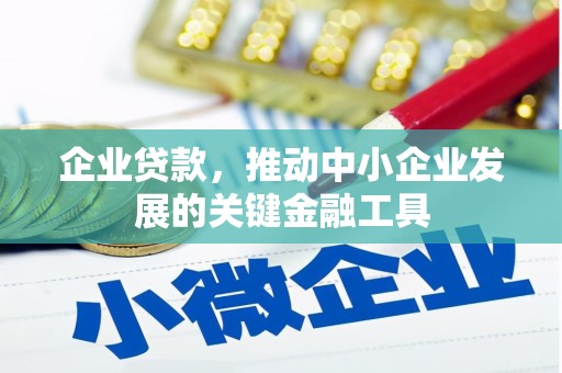 丹徒企业贷款，推动中小企业发展的关键金融工具