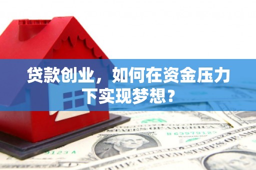 丹徒贷款创业，如何在资金压力下实现梦想？