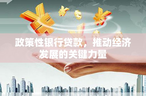 丹徒政策性银行贷款，推动经济发展的关键力量
