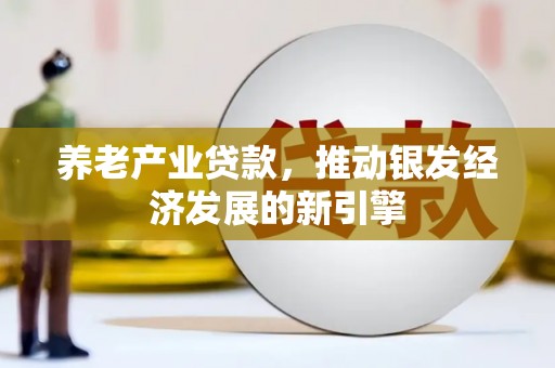 丹徒养老产业贷款，推动银发经济发展的新引擎
