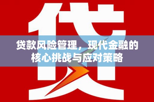 丹徒贷款风险管理，现代金融的核心挑战与应对策略