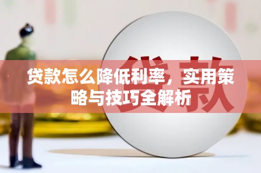丹徒贷款怎么降低利率，实用策略与技巧全解析