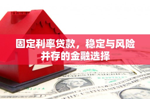 丹徒固定利率贷款，稳定与风险并存的金融选择