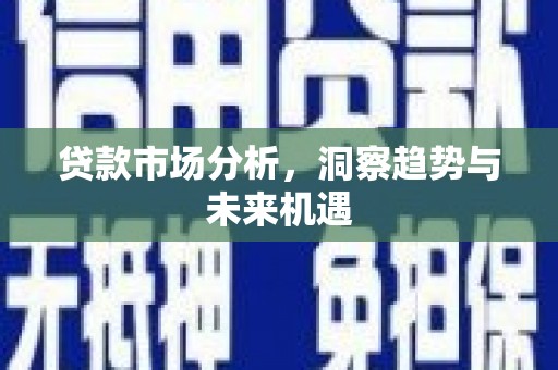 丹徒贷款市场分析，洞察趋势与未来机遇