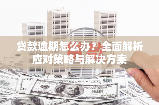 丹徒贷款逾期怎么办？全面解析应对策略与解决方案
