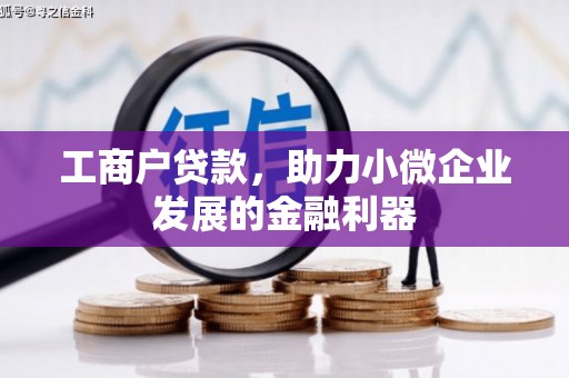 丹徒工商户贷款，助力小微企业发展的金融利器
