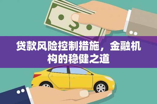 丹徒贷款风险控制措施，金融机构的稳健之道