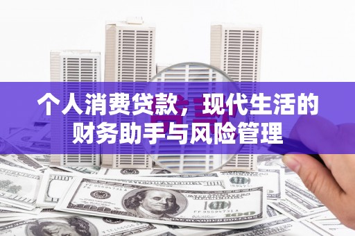 丹徒个人消费贷款，现代生活的财务助手与风险管理
