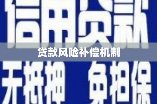丹徒贷款风险补偿机制