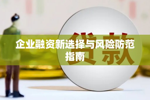 丹徒企业融资新选择与风险防范指南