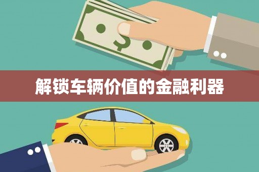 丹徒解锁车辆价值的金融利器
